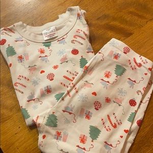 Hanna Anderson holiday pajamas, size 12